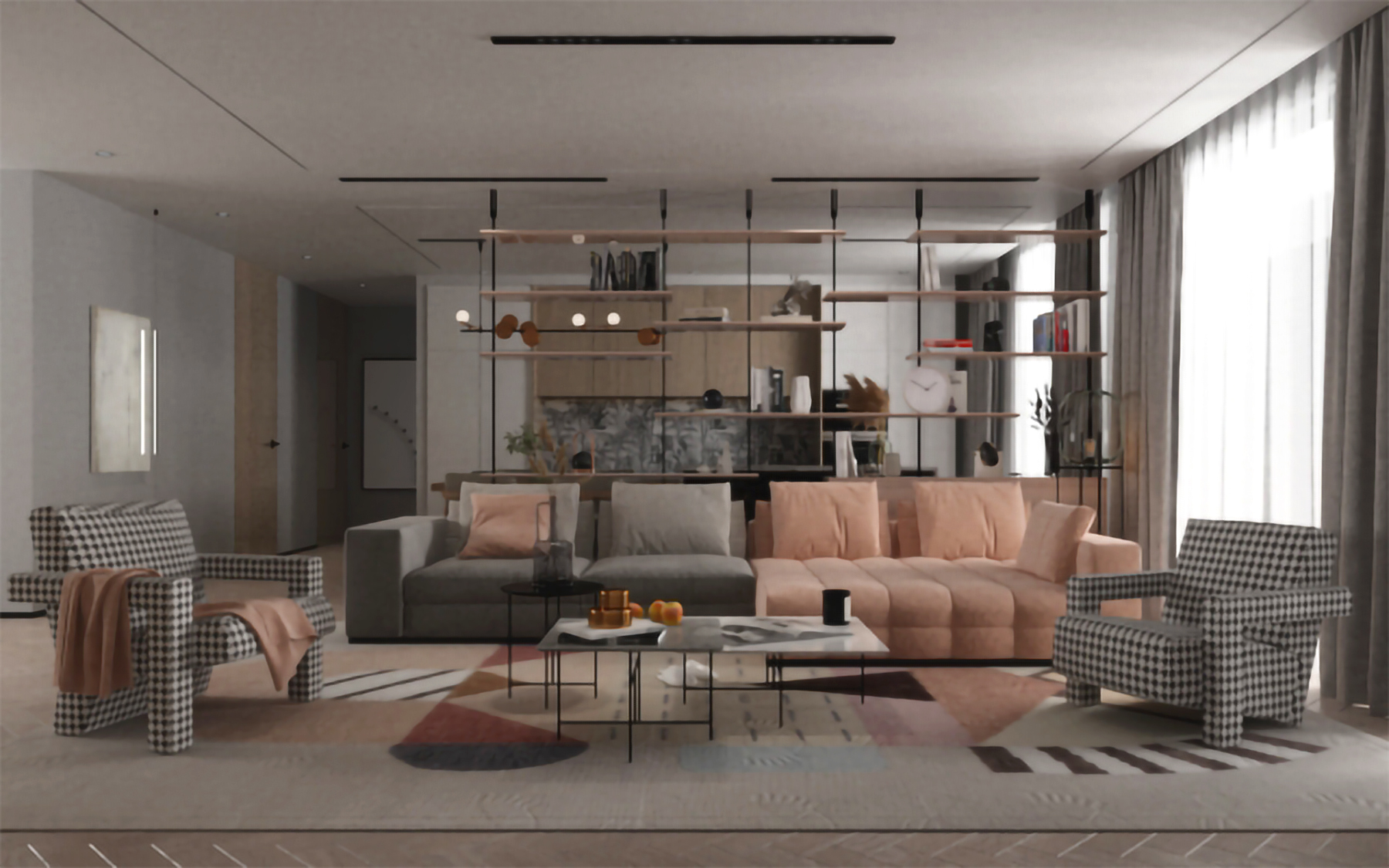 ISGMD - interior design render 3D progetto interni